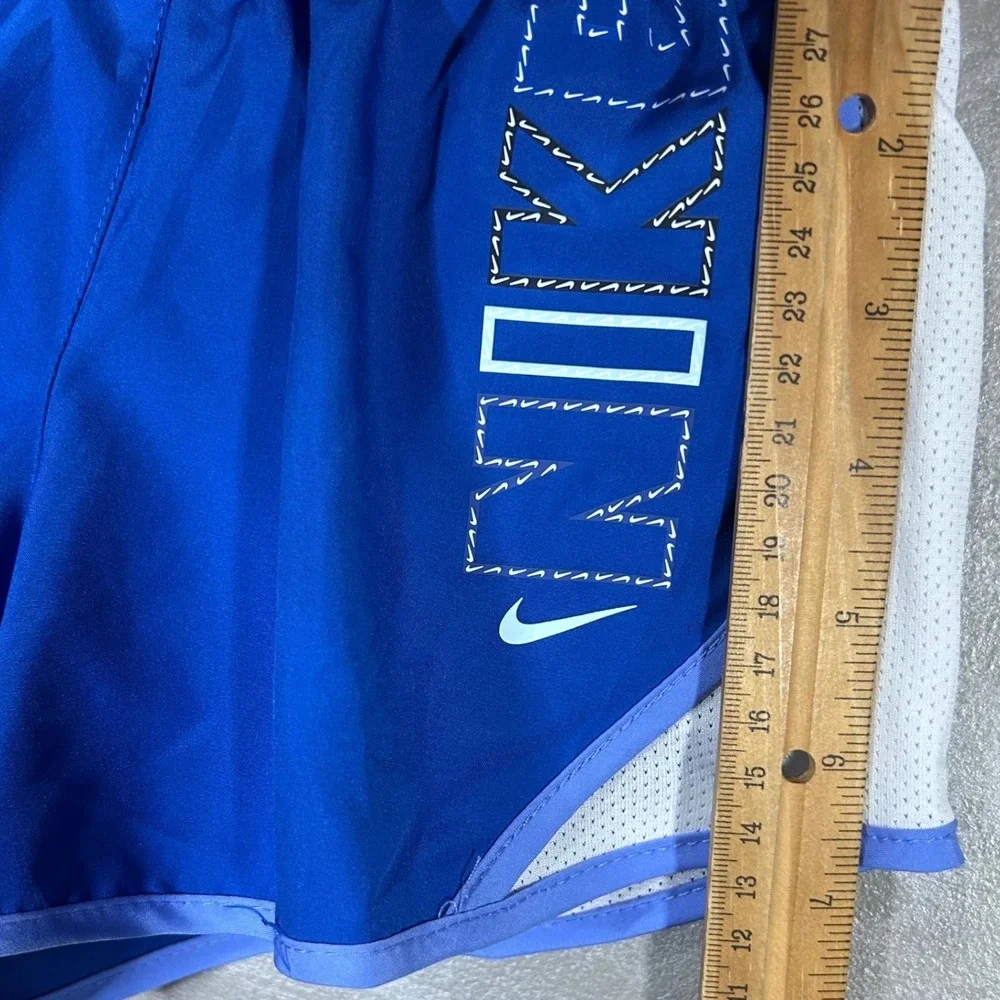 Nike Kids Training Shorts Royal Blue XS Dri-FIT Lined Running Athletic Brand New